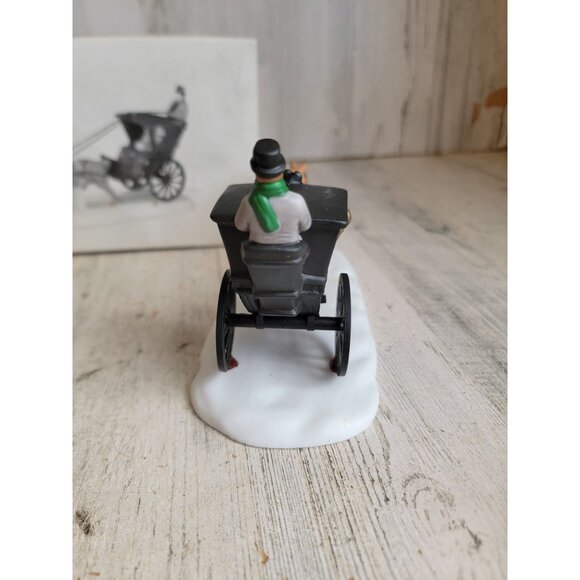 Dept 56 55816 Kings road cab heritage village accessory Xmas - Picture 8 of 12